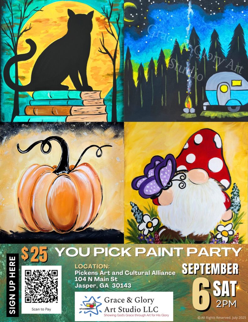 Paint Party Invitation