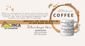 coffee social, art meet up
